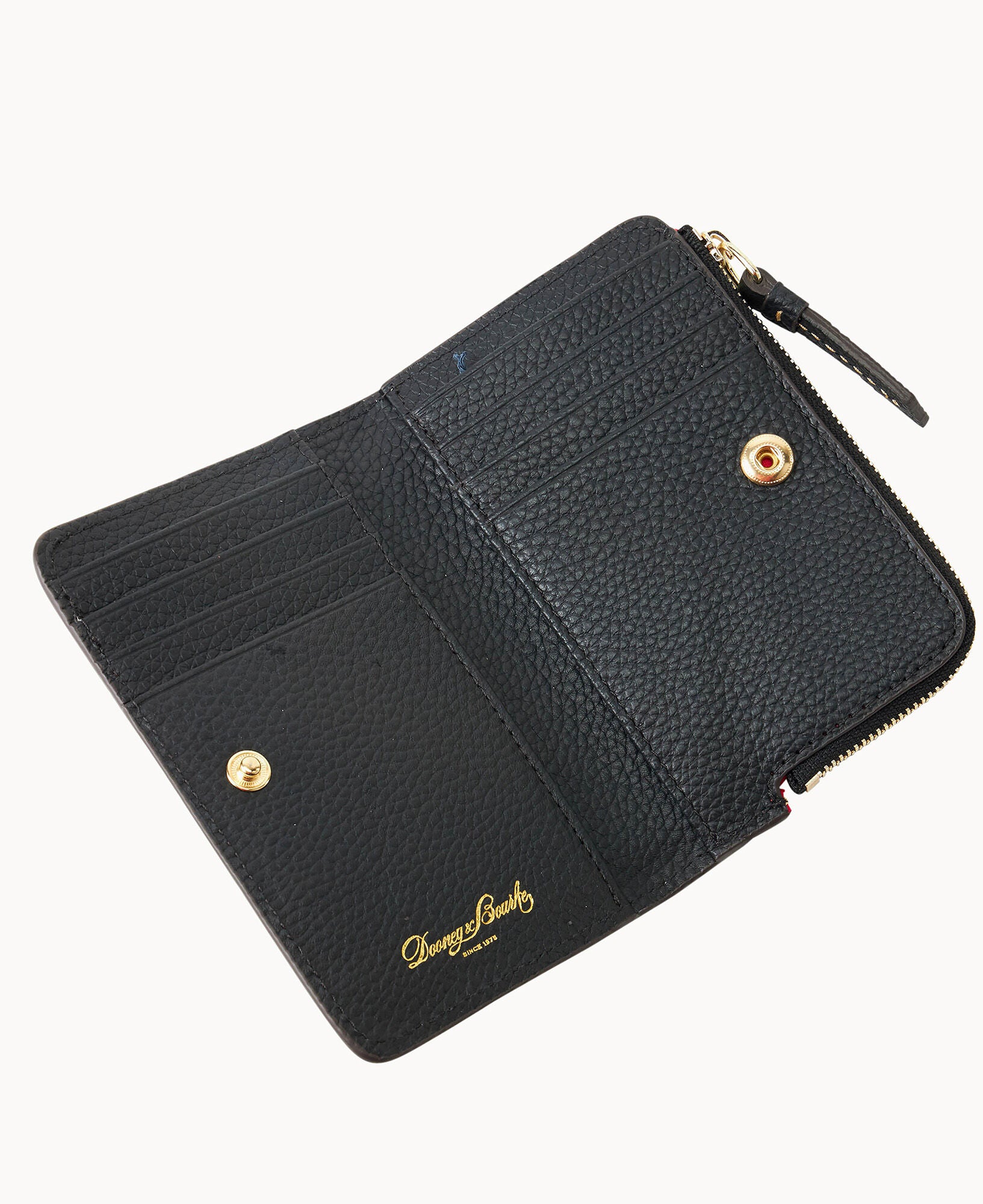 Pebble Grain Zip Credit Card Wallet 14 - Image 3