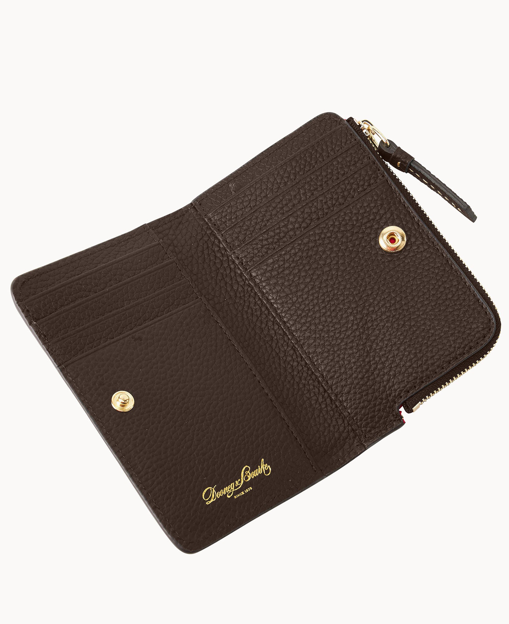 Pebble Grain Zip Credit Card Wallet 14 - Image 27