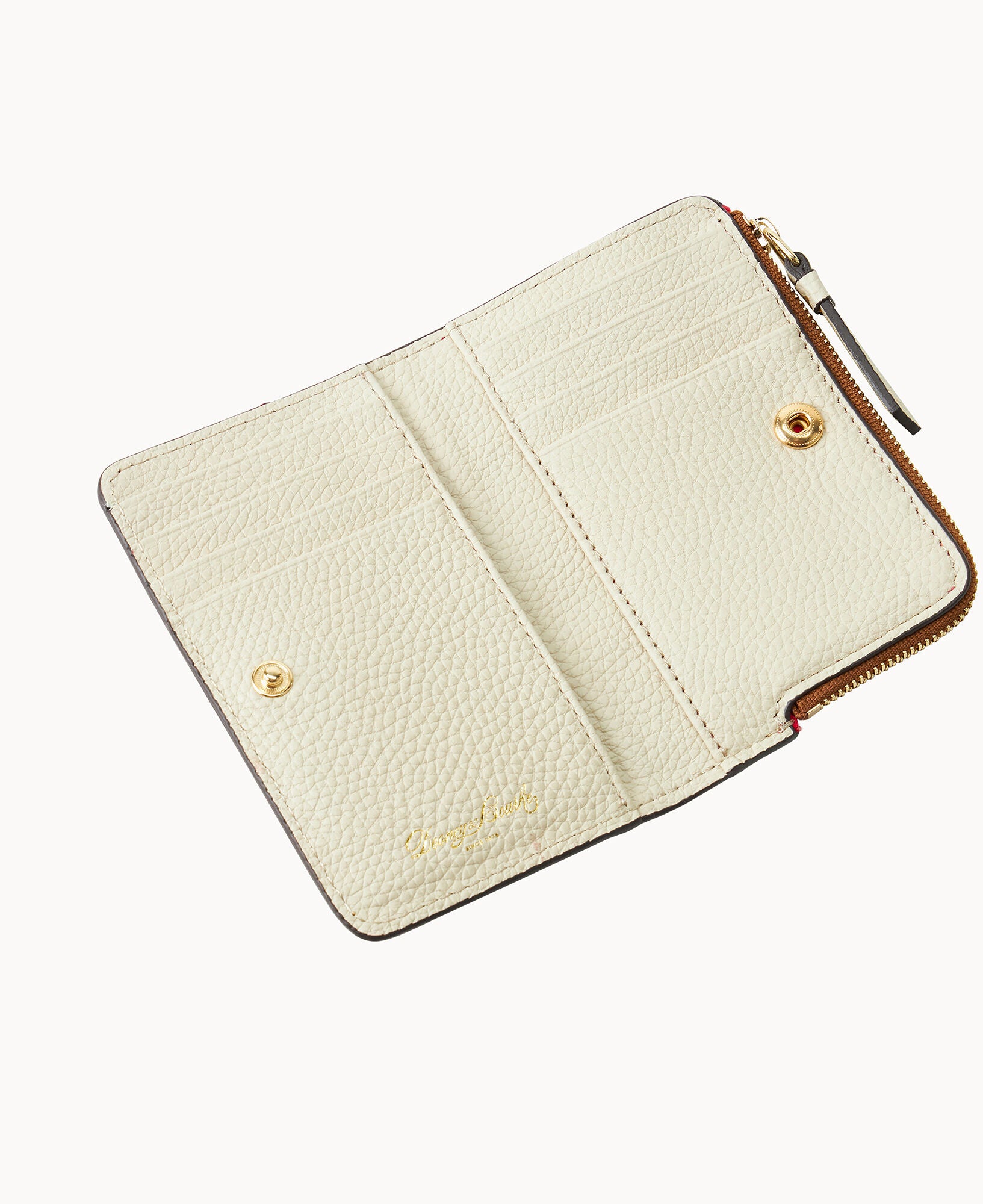 Pebble Grain Zip Credit Card Wallet 14 - Image 30
