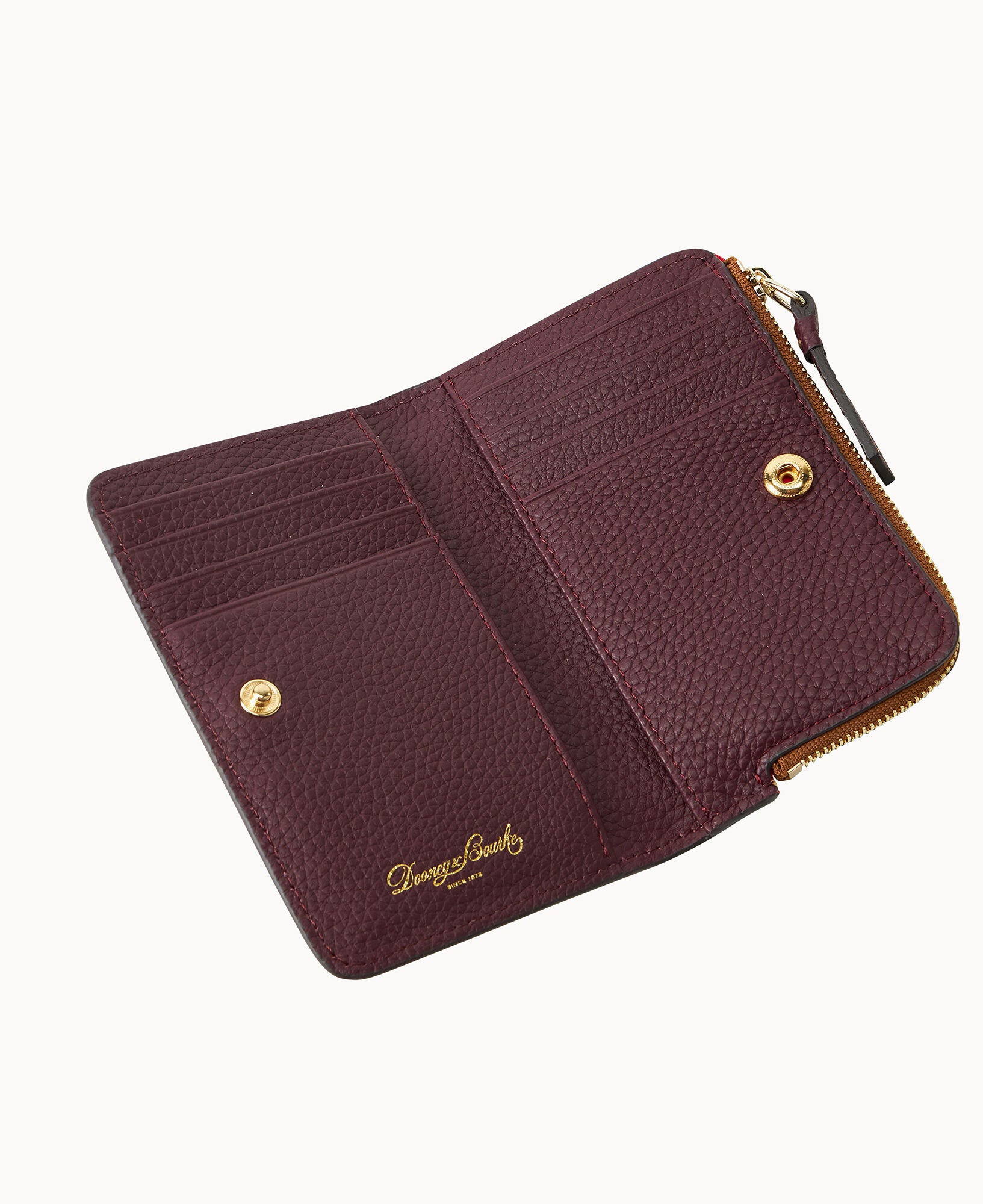 Pebble Grain Zip Credit Card Wallet 14 - Image 6