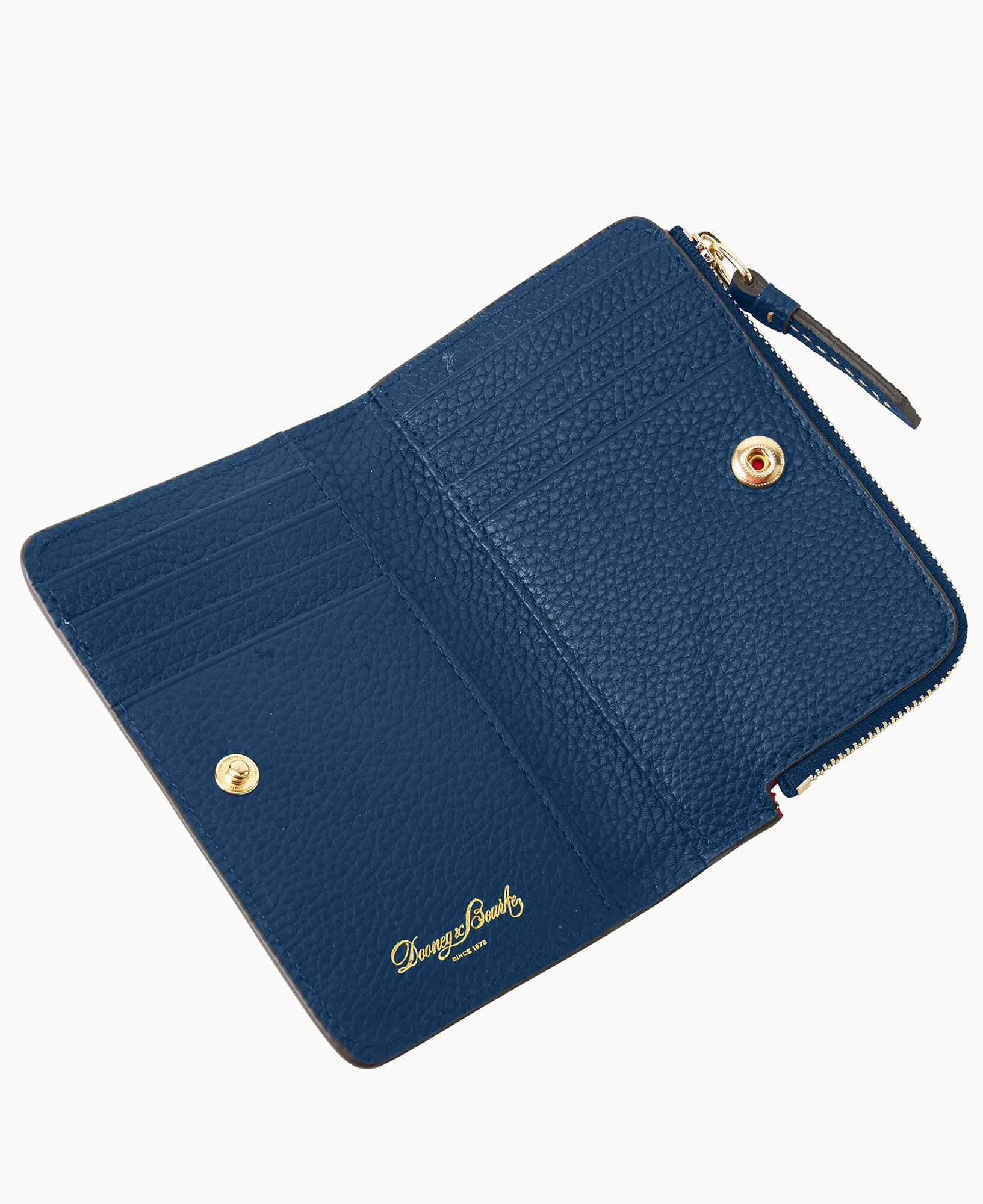 Pebble Grain Zip Credit Card Wallet 14 - Image 12