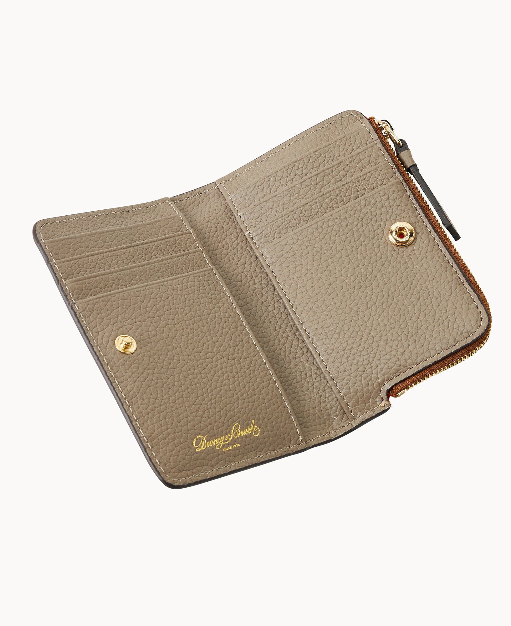 Pebble Grain Zip Credit Card Wallet 14 - Image 18