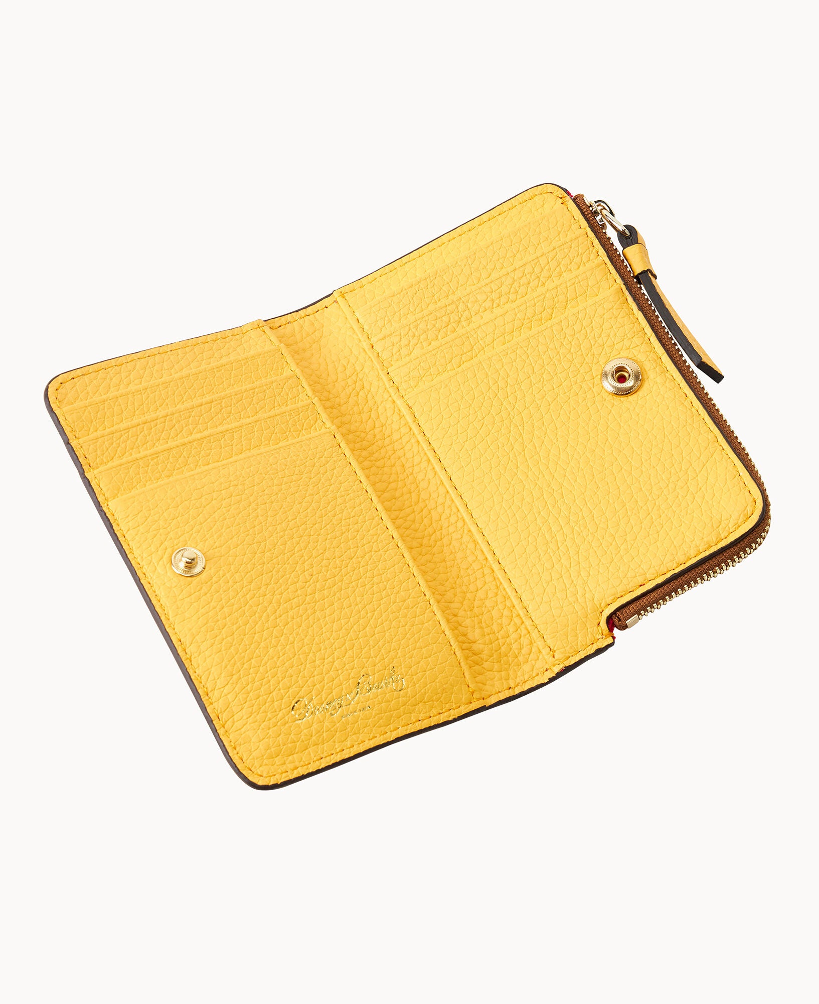 Pebble Grain Zip Credit Card Wallet 14 - Image 24