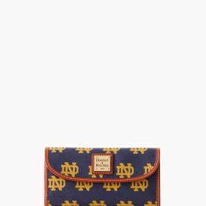 Collegiate University of Notre Dame Continental Clutch