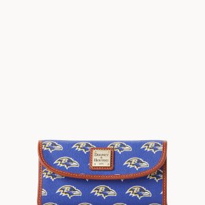 NFL Ravens Continental Clutch
