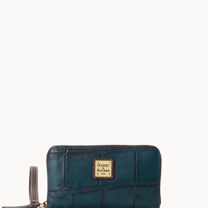 Denison Zip Around Phone Wristlet