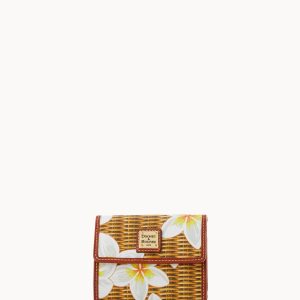Plumeria Small Flap Wallet