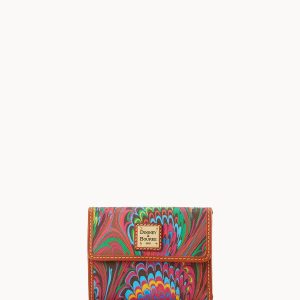 Plumes Small Flap Wallet
