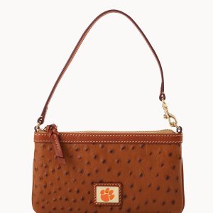 Collegiate Clemson Large Slim Wristlet