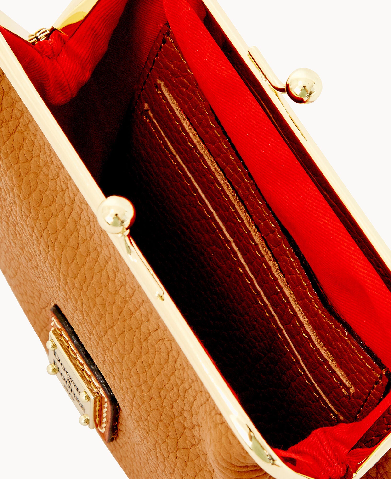 Pebble Grain Large Framed Purse - Image 20