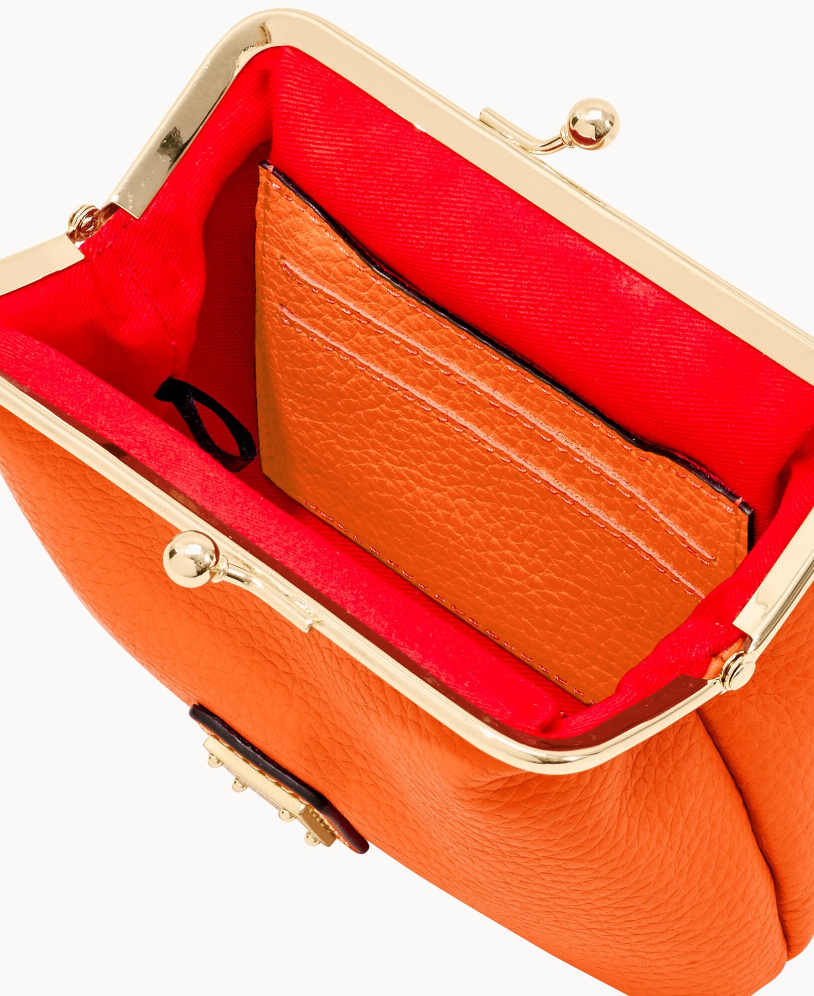 Pebble Grain Large Framed Purse - Image 9