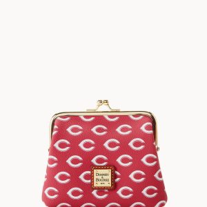 MLB Reds Large Framed Purse