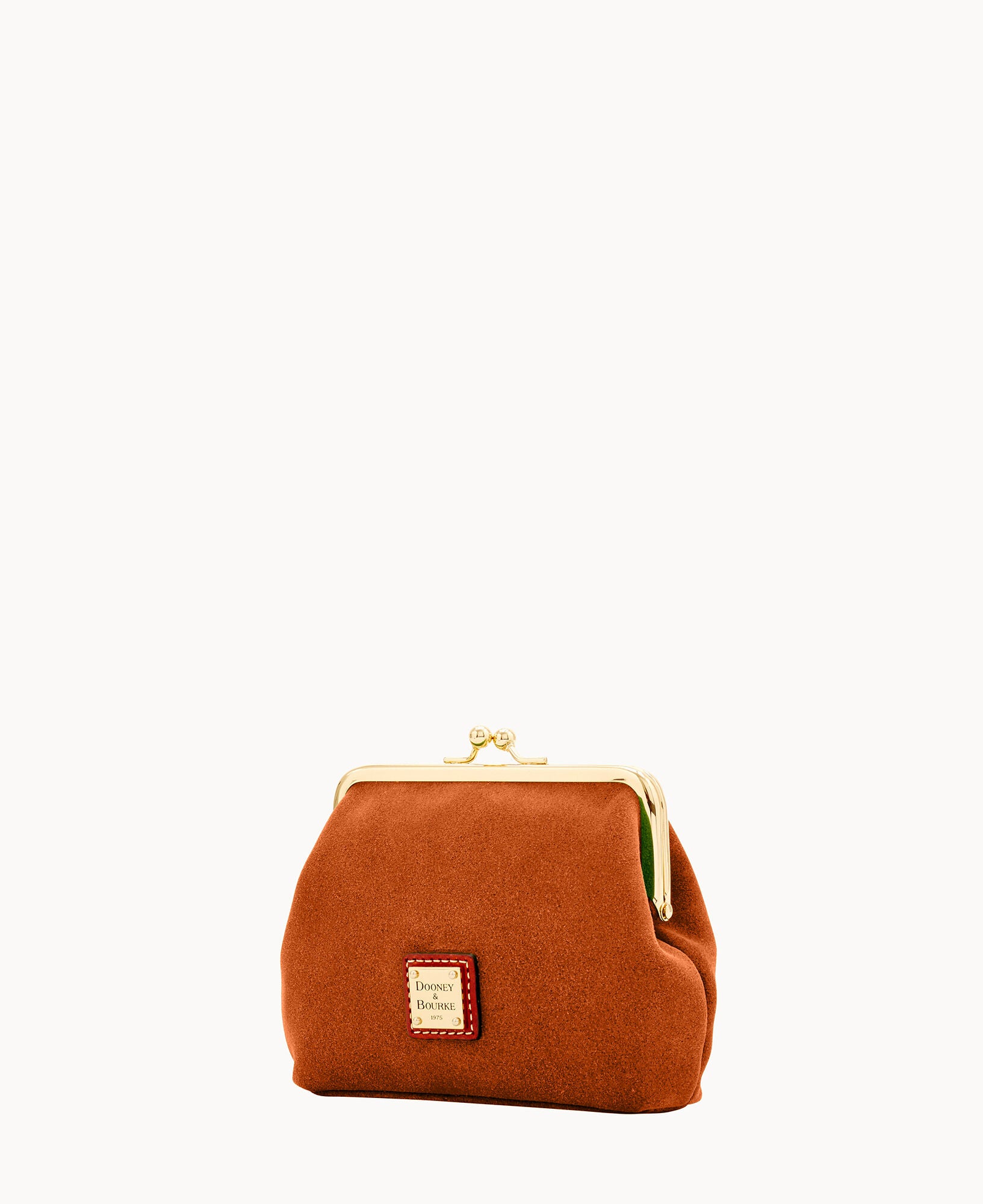 Suede Large Framed Purse - Image 20