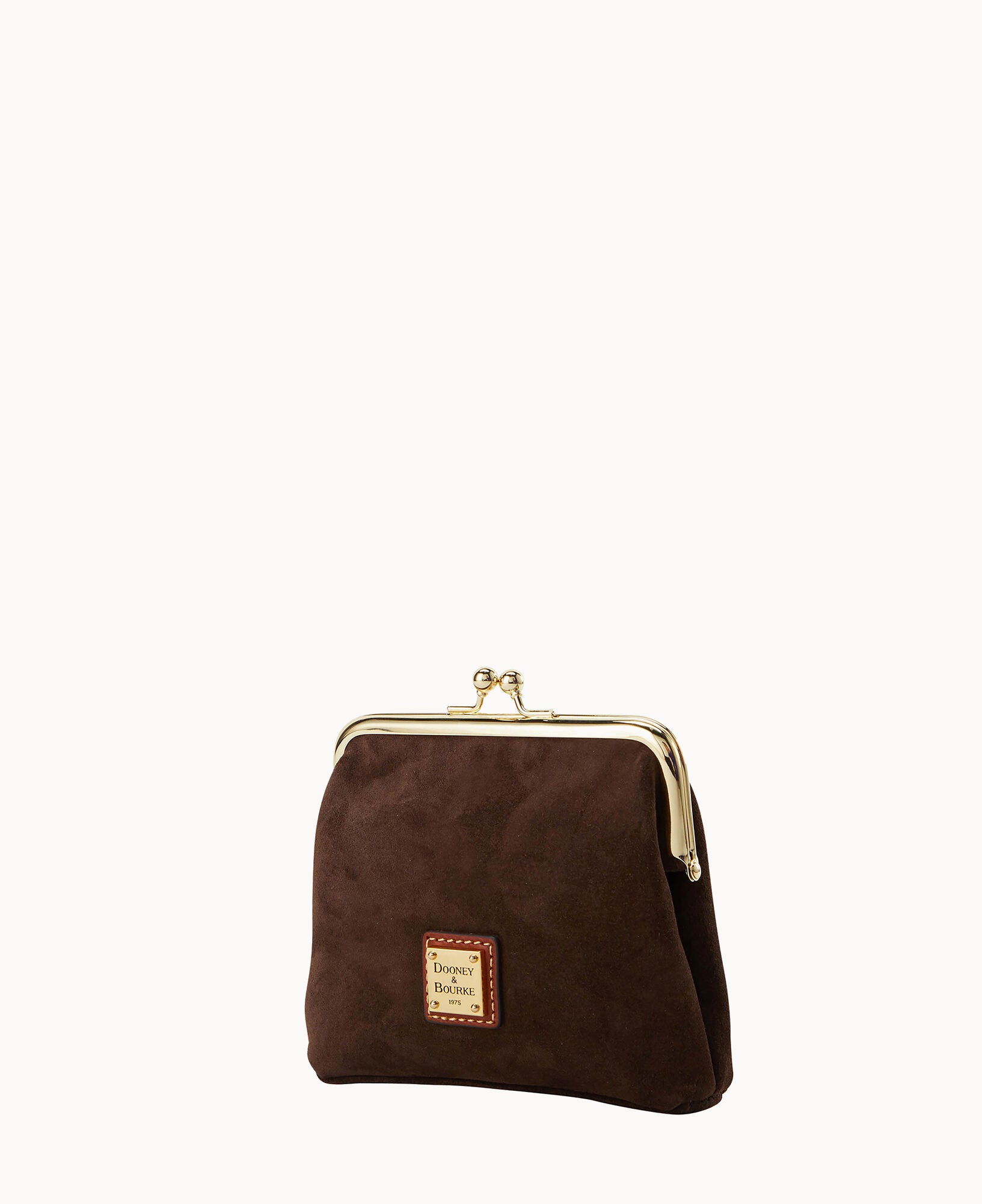 Suede Large Framed Purse - Image 12