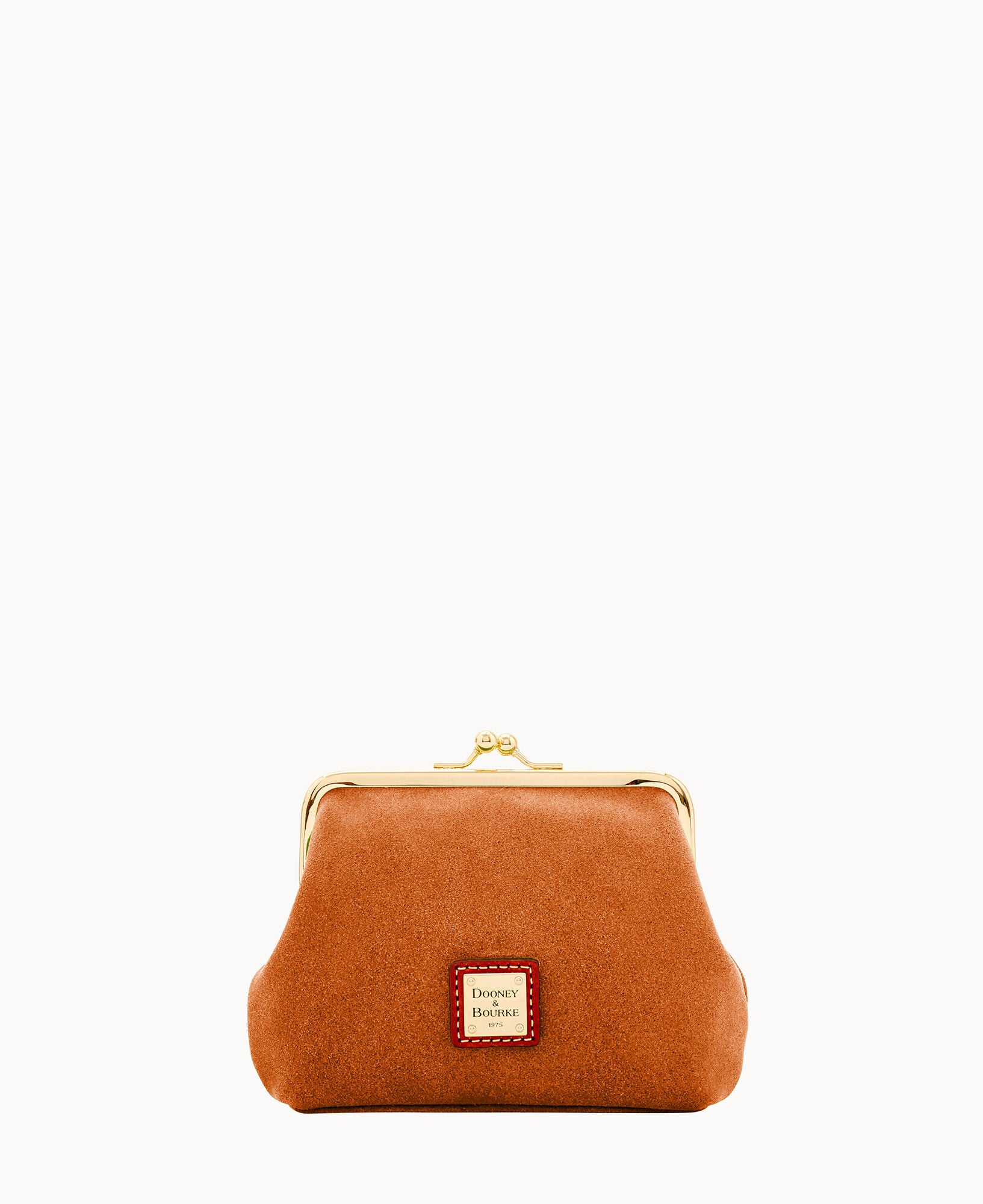 Suede Large Framed Purse - Image 8