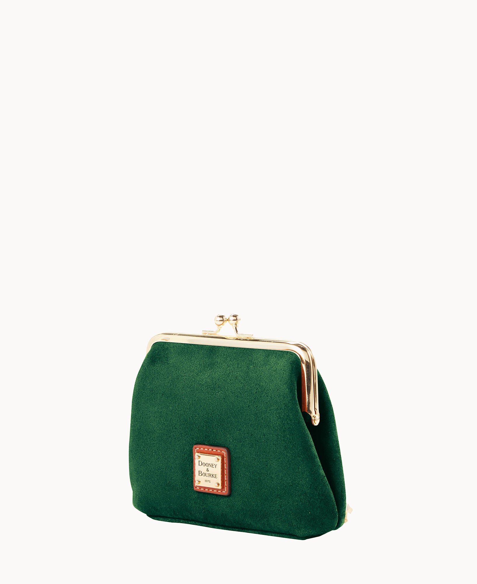 Suede Large Framed Purse - Image 17