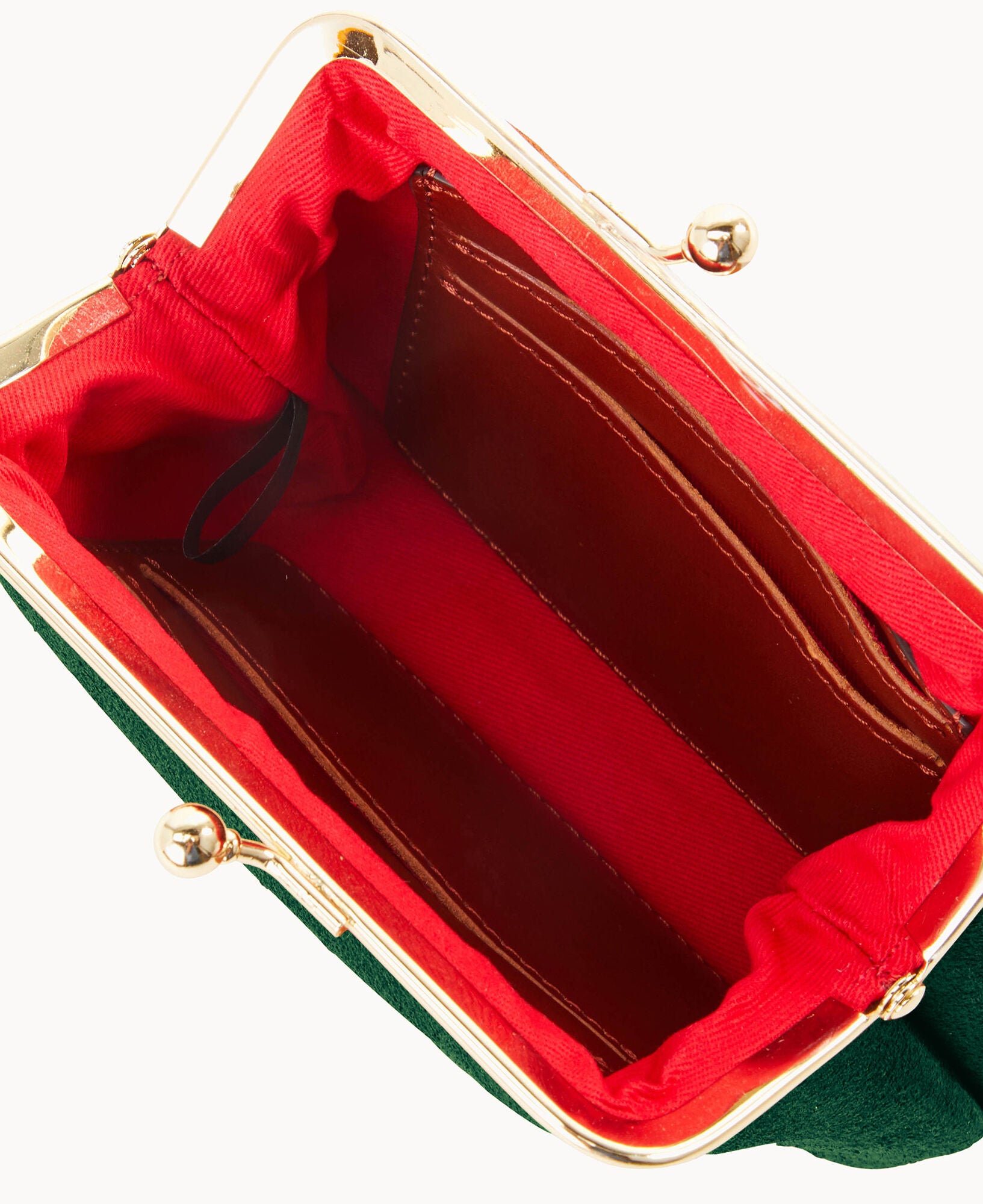 Suede Large Framed Purse - Image 18